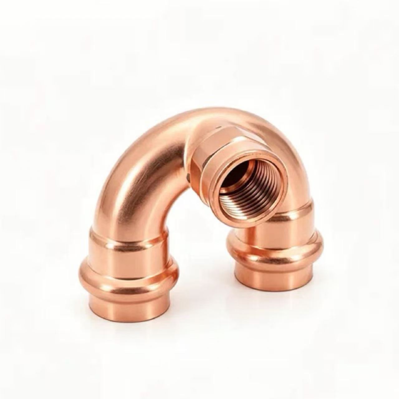 Dimole-meji u-apẹrẹ ti abẹnu Tee igbonwo