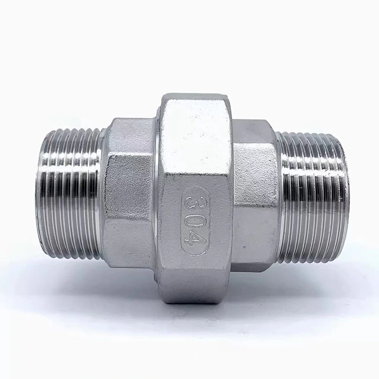 Double akọ O tẹle Union fun Plumbing