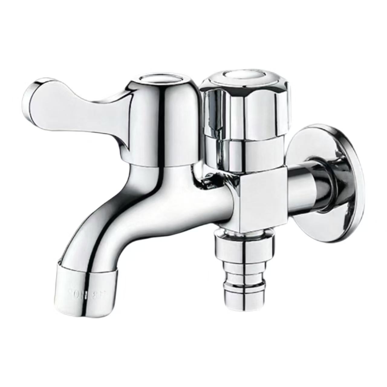 Meji-Iṣakoso Meji-Oja Fifọ Machine Faucet