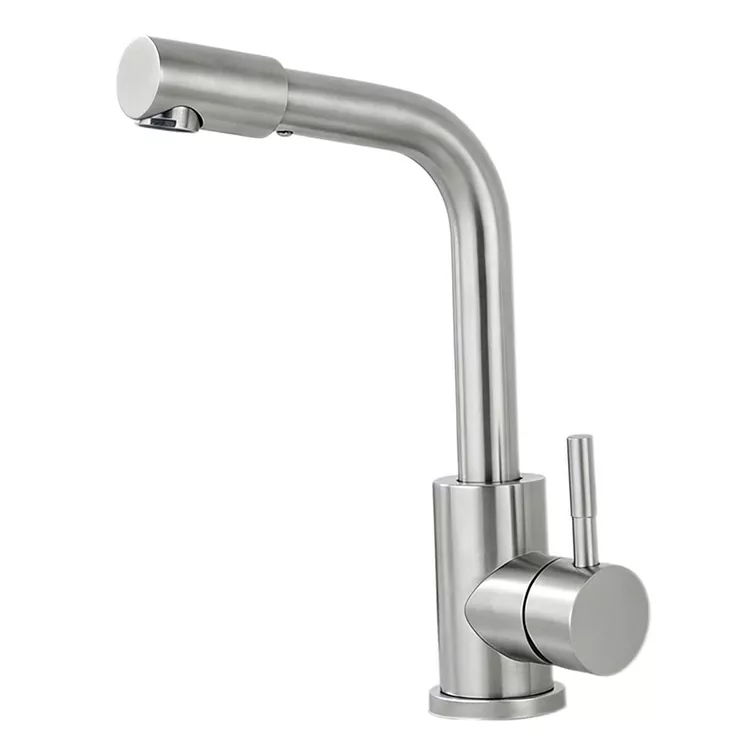 Meji-Iṣẹ 360 ° Yiyi Gbona Ati Tutu Basin Faucet