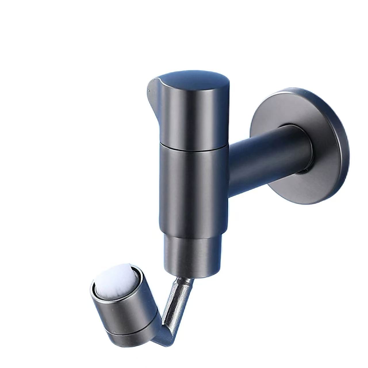 Gun Gray Universal mop ifọwọ Faucet