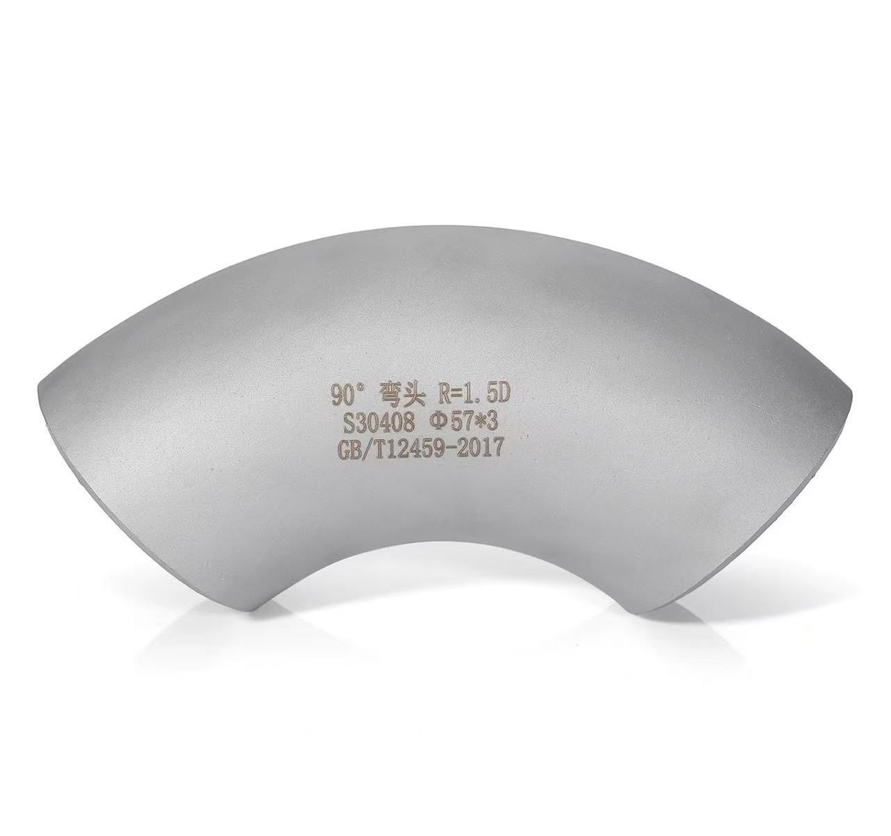 Ile ise seamless 90-ìyí welded igbonwo
