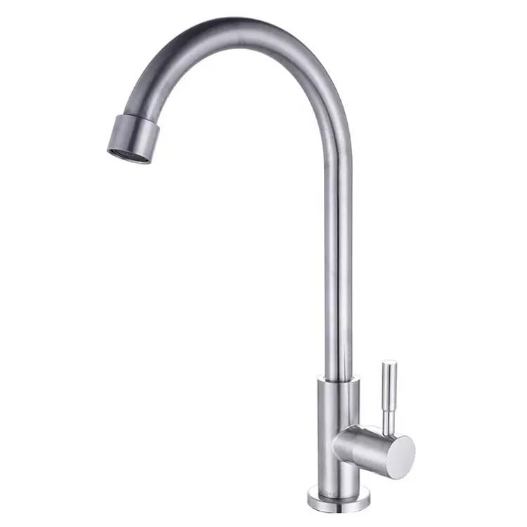Idana ifọwọ Nikan Tutu Omi Pipe Kekere tẹ Idana ifọwọ Nikan Tutu Omi Pipe Kekere tẹ