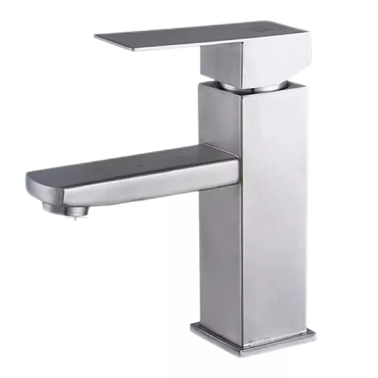 Minimalist Square Gbona Ati Cold Basin Faucet