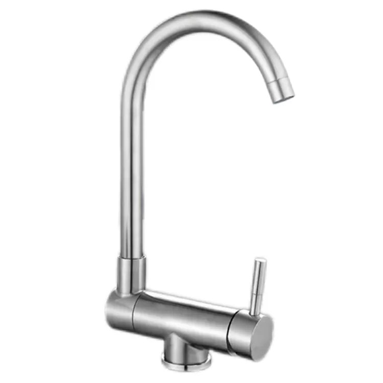 Rotatable, Foldable, Giga-tẹ idana Gbona Ati Tutu Faucet Rotatable, Foldable, Giga-tẹ idana Gbona Ati Tutu Faucet