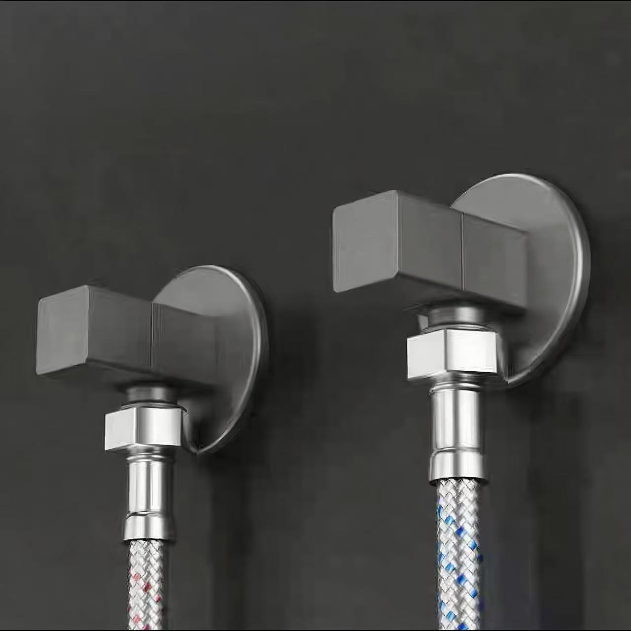 Square Angle àtọwọdá Universal Bathroom Water Inlet àtọwọdá Square Angle àtọwọdá Universal Bathroom Water Inlet àtọwọdá
